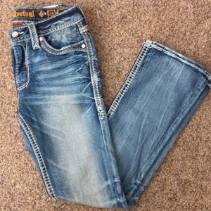 Rock Revival Mid-rise bootcut jeans